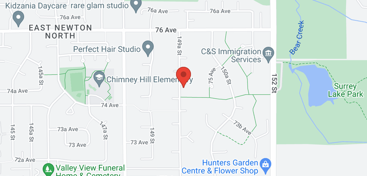 map of 7440 149A STREET